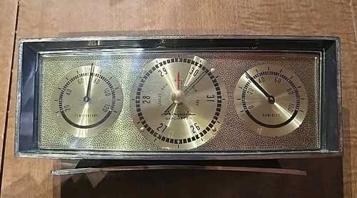 Vintage airguide barometer - vintage,