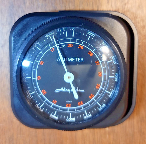 Vintage airguide altimeter - vintage, the